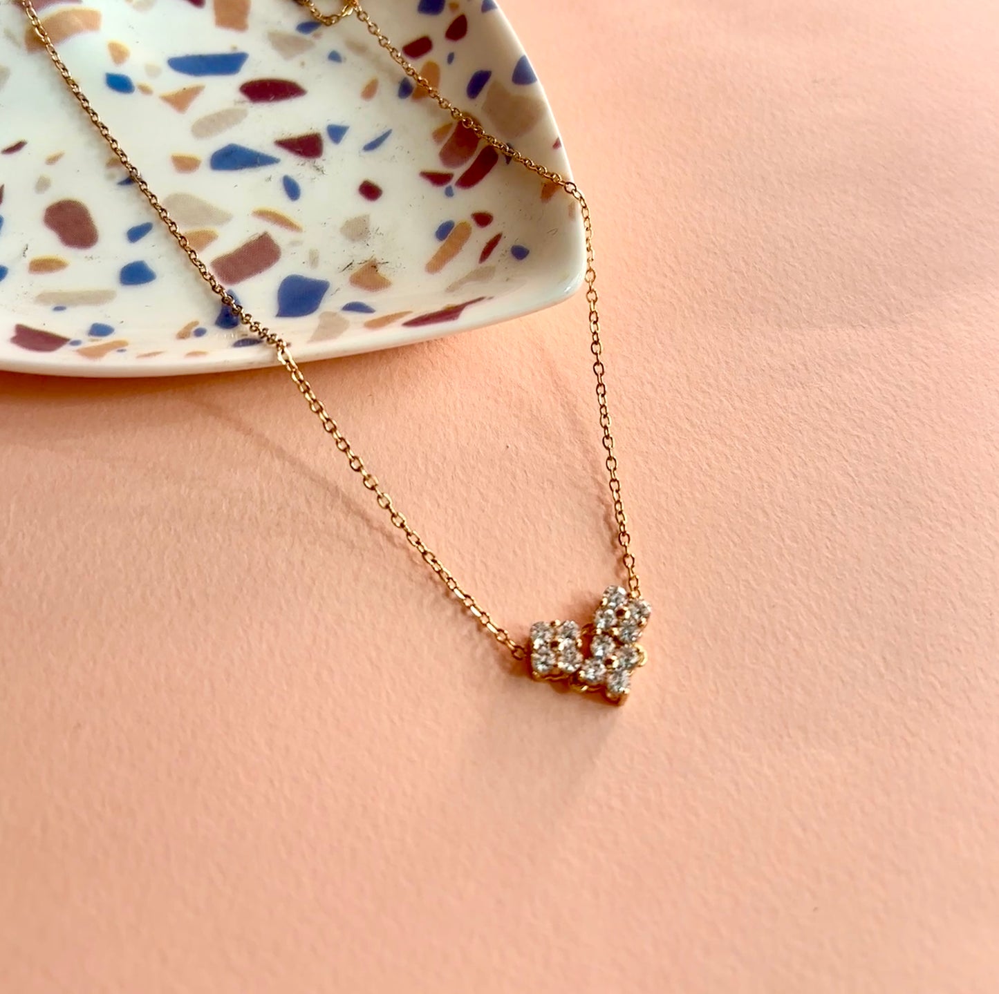 Collar corazón luz