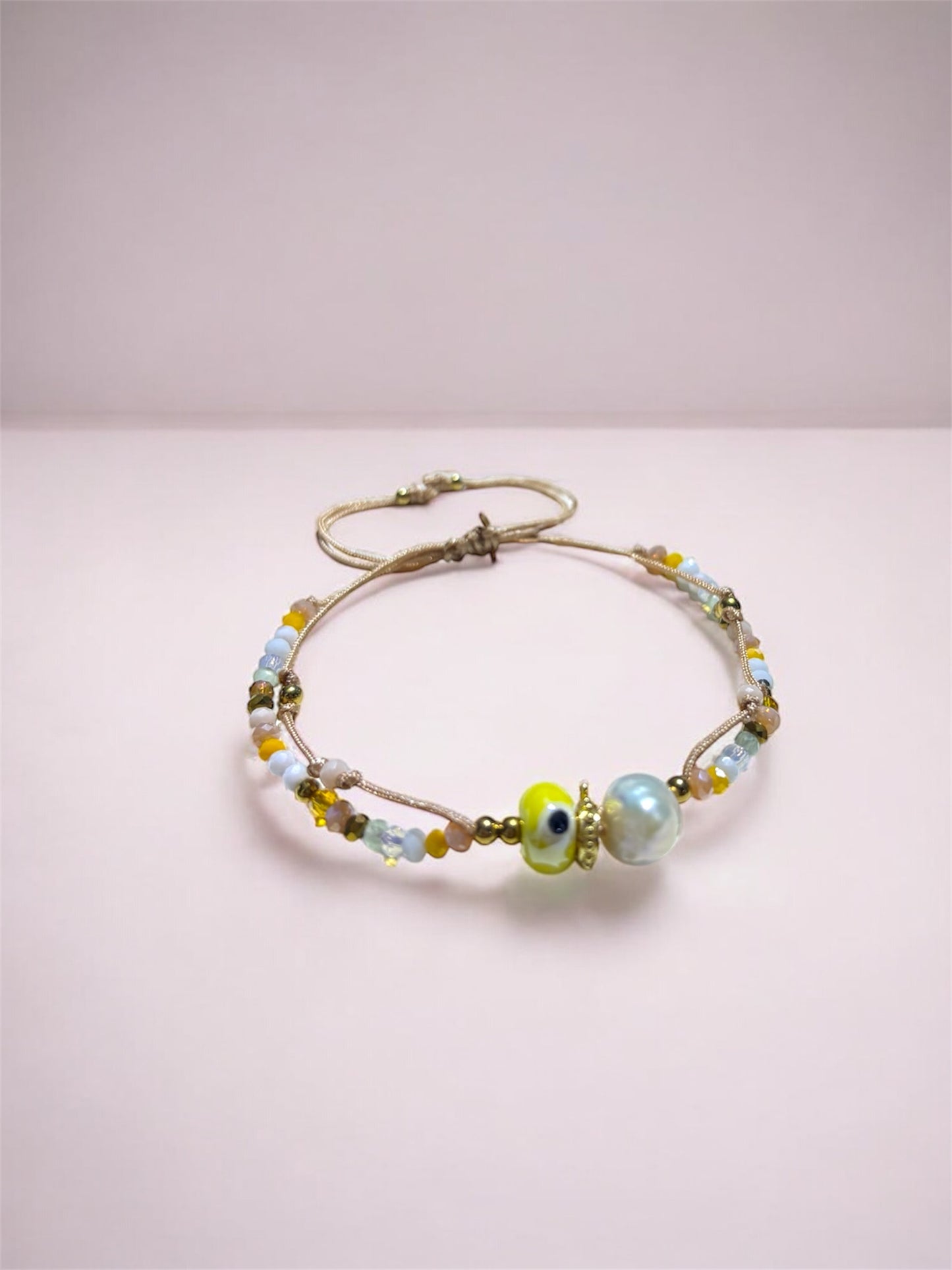 Pulsera turco ámbar cerámica