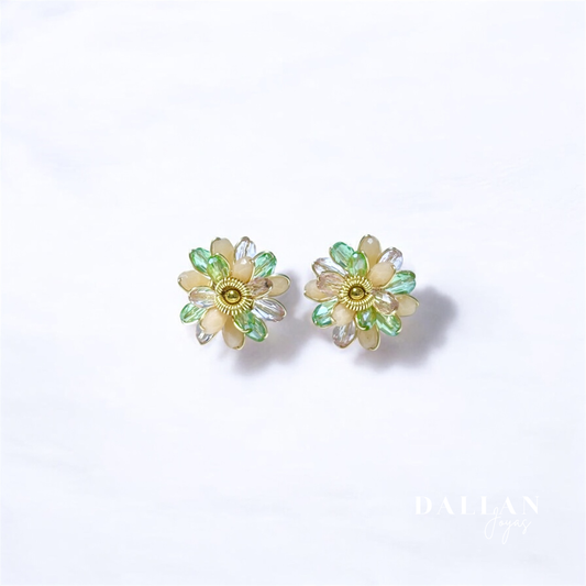 Aretes Mini Flowers Pasteles