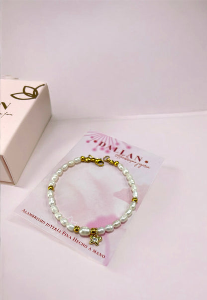 Pulsera de perlas del Río