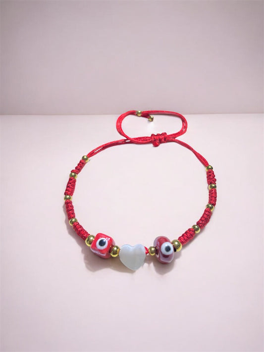 Pulsera ojo turco cerámica