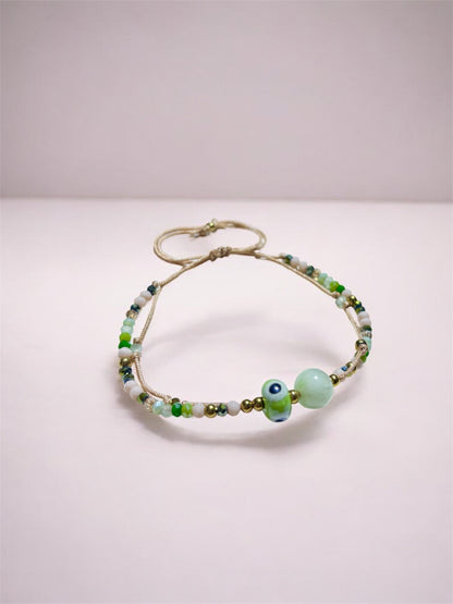 Pulsera turco verde cerámica