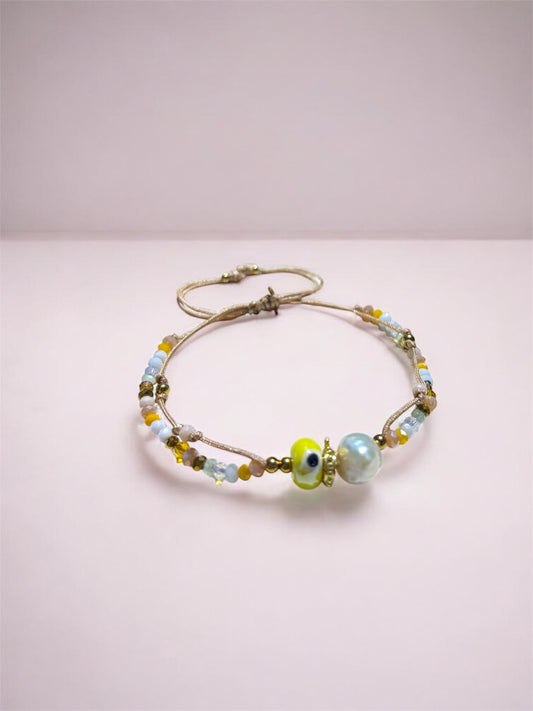 Pulsera turco ámbar cerámica