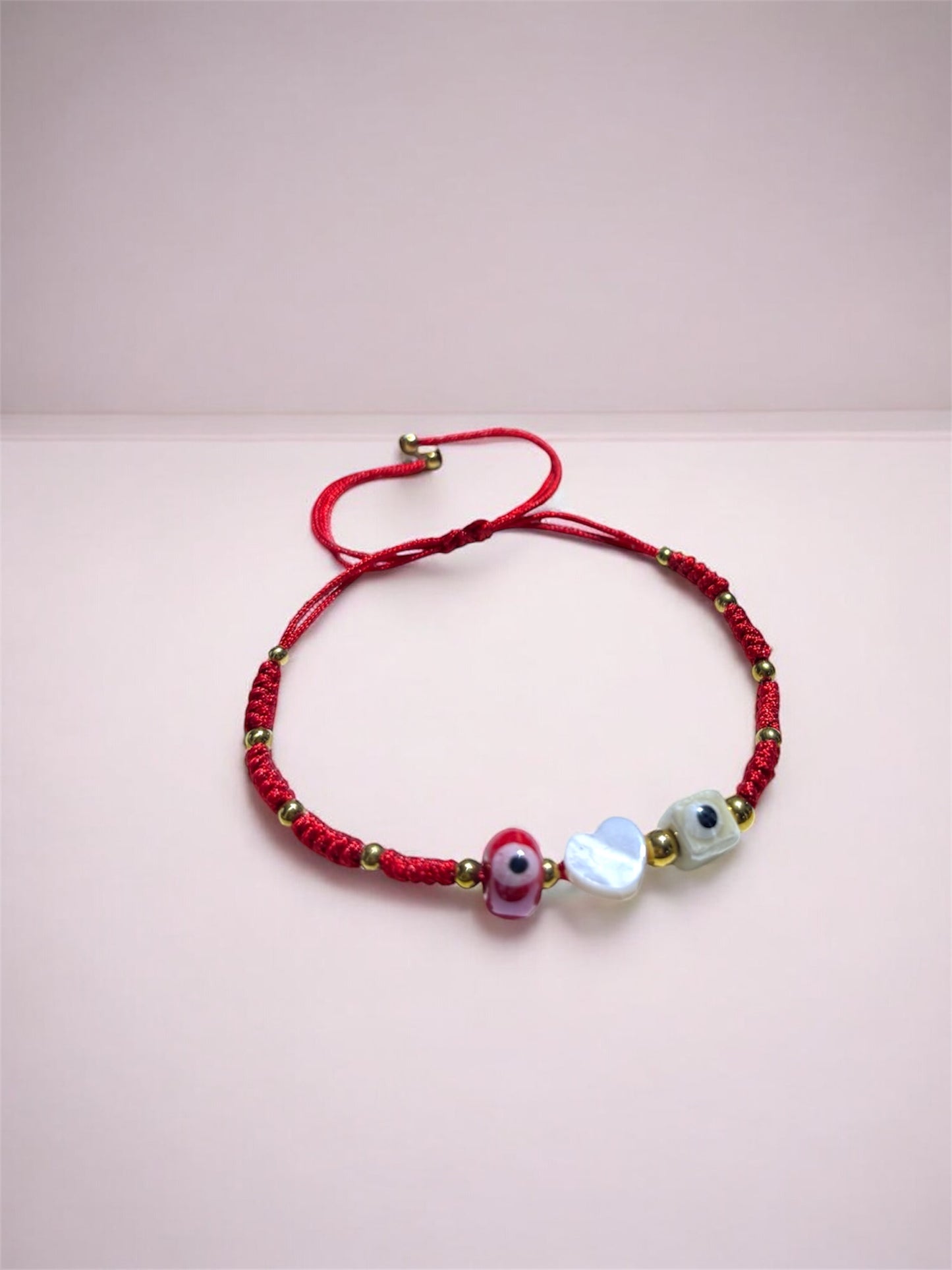 Pulsera ojo turco cerámica